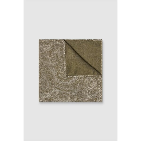 Antique Rogue Paisley Wedding Pocket Square
