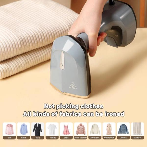 Dyzi 1500W Handheld Garment Steamer Foldable 150ml Grey