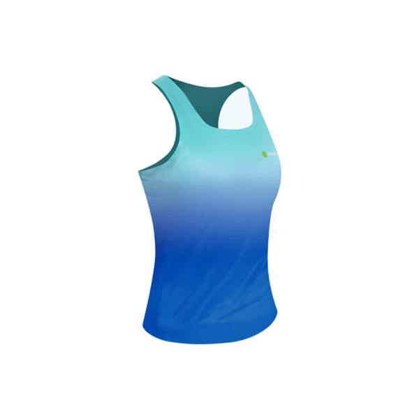Anniou Seamless Gradient Marathon Vest - Blue-Men