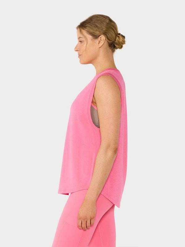 Tavi Luxe High Neck Muscle Women's Tank Top