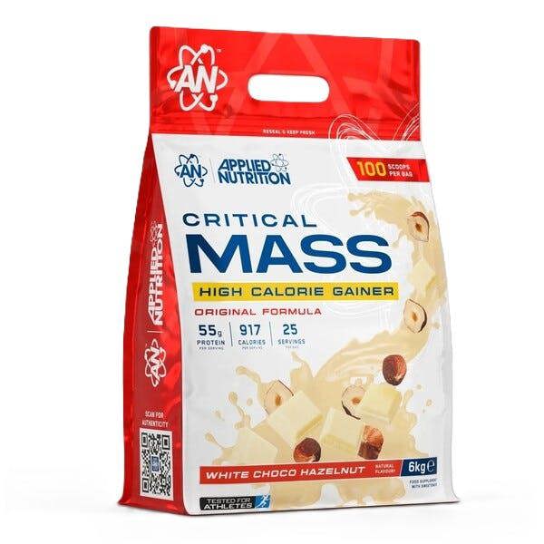 Applied Nutrition Critical Mass - Original, White Choco Hazelnut - 6000g