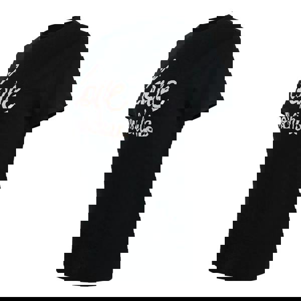 Moschino Love Moschino Cursive Logo Black T-Shirt