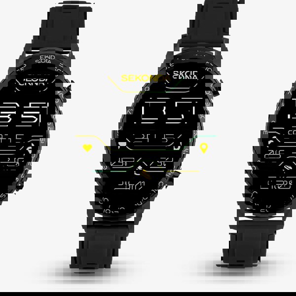 Sekonda Mens Active Plus Black Smartwatch 30155