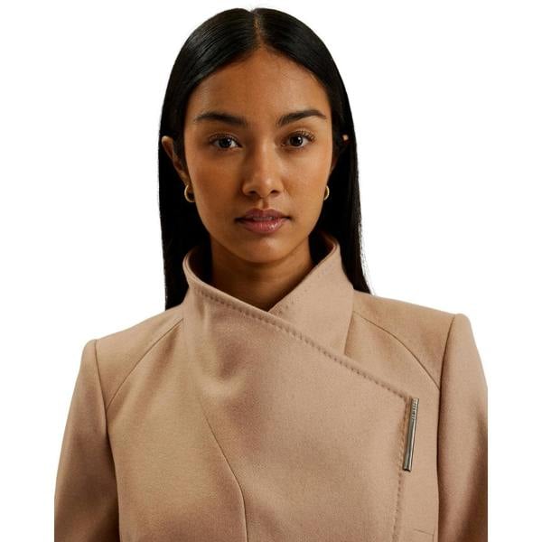 Ted Baker WMO ROSELL Long Length Wool Wrap Coat