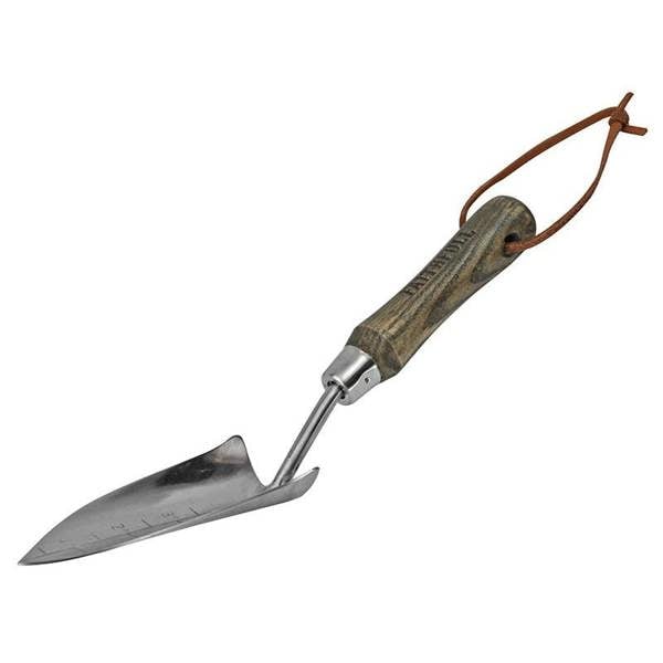 Faithfull Prestige Stainless Steel Potting Trowel Ash Handle - Multi Colour - 