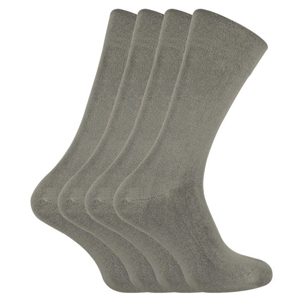 Sock Snob 4 Pack Unisex Luxury Bamboo Crew Dress Socks