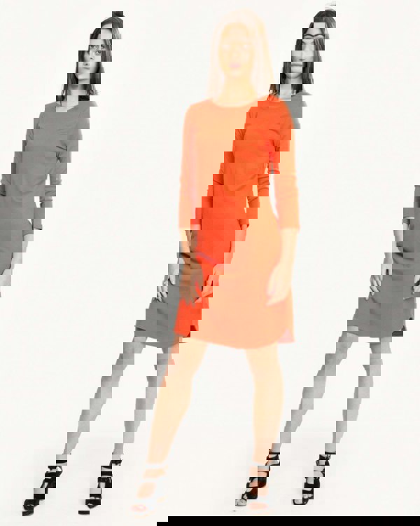 Great Plains Joelle Jersey 3/4 Sleeve Womens Dress