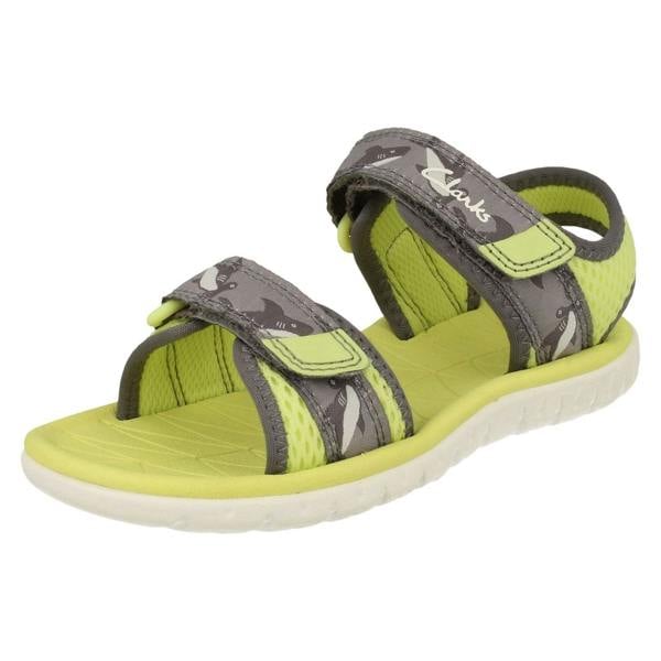 Clarks Childrens Clarks Casual Summer Sandals Surfing Tide