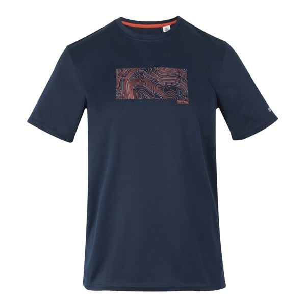 Regatta Mens Fingal IX Contour T-Shirt - Navy