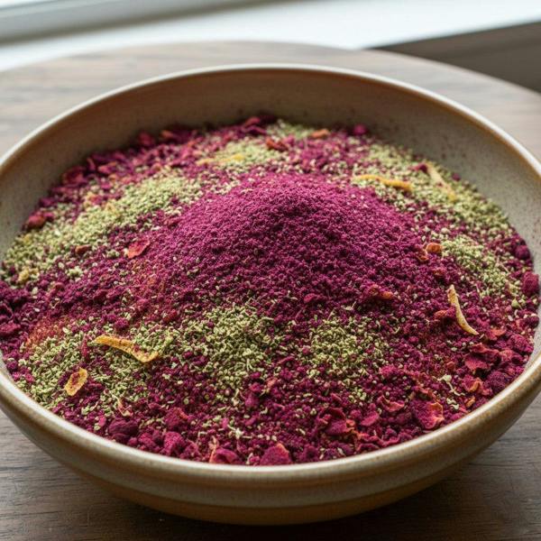 Earthy Tones 9 face & body scrub mix powder.
