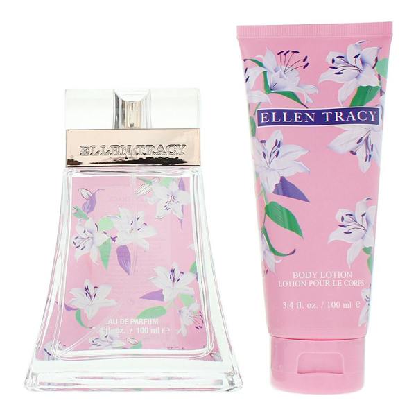 Ellen Tracy Sparkling Eau de Parfum 100ml + Body Lotion 100ml Gift Set
