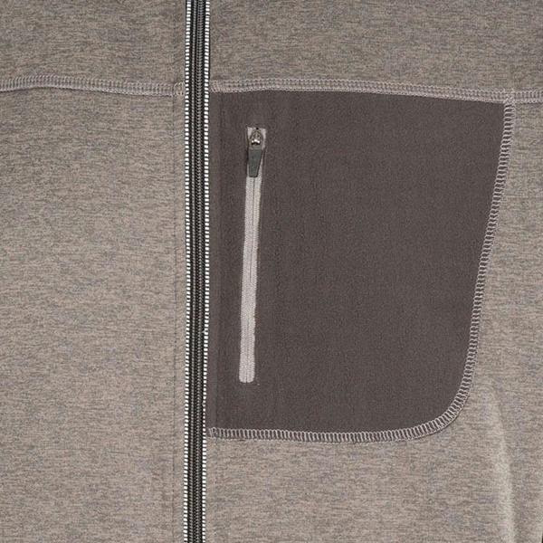 Trespass Mens Radnage Marl AT200 Fleece Jacket - Dark Grey - 