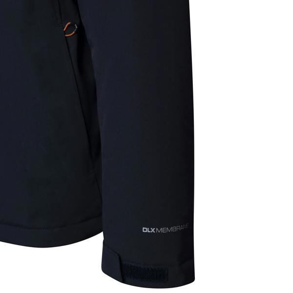 Trespass Mens Oswarm Waterproof Jacket - Dark Flint - 
