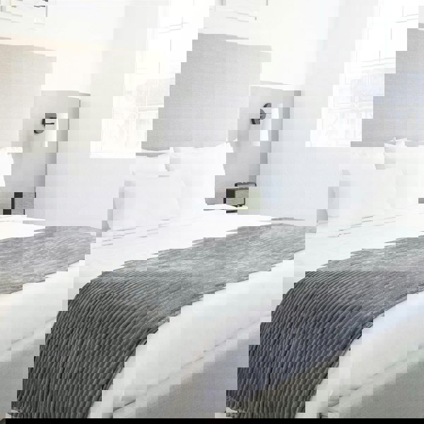 Emma Barclay Dakota Charcoal Blanket/Throw