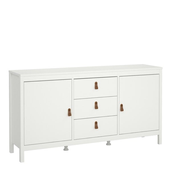 Furniture To Go Barcelona Sideboard 2 doors + 3 drawers in White
