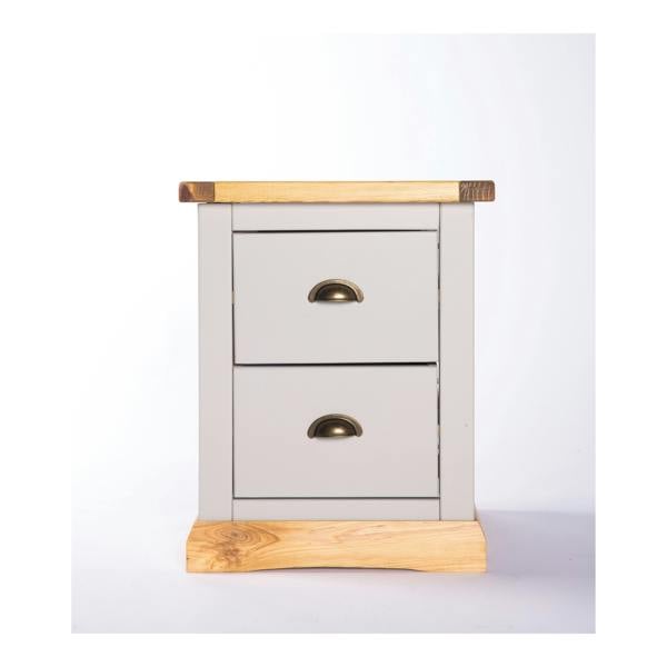 Bomporto 2 Drawer Bedside Table