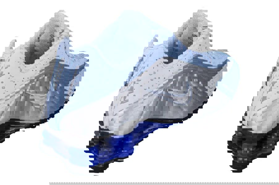 Nike Shox R4 Womens Ar3565 402 - Blue Tint Metallic Silver 402 - Photo 2