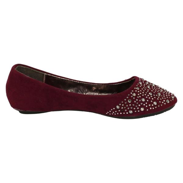 Cutie Girls Cutie Studded Ballerina Shoes