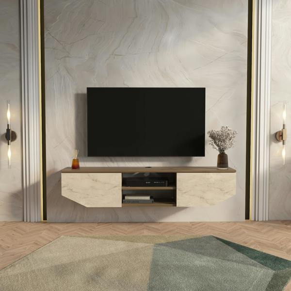 Decorotika Hera Modern Tv Stand TV Cabinet for TV's up to 65"