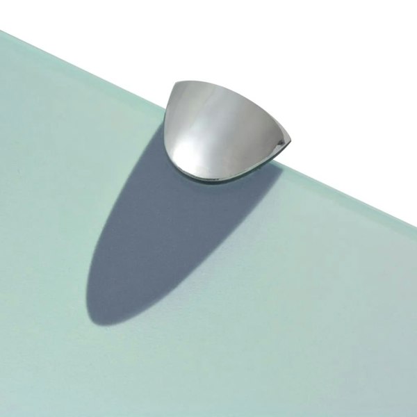 Berkfield Floating Shelves 2 pcs Glass 80x10 cm 8 mm