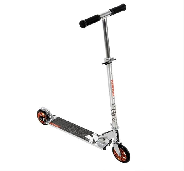 Huffy Kairos Junior Folding Inline Scooter - Polished/Red