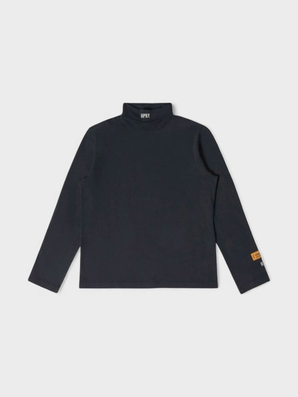 Heron Preston HPNY Embroidered Rollneck Black