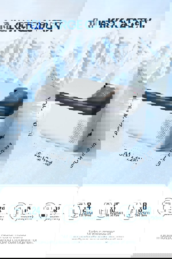 Living and Home 16L Car Fridge 45W Car Mini Fridge Car Refrigerator Portable Camping Fridge Freezer with Display Screen Black