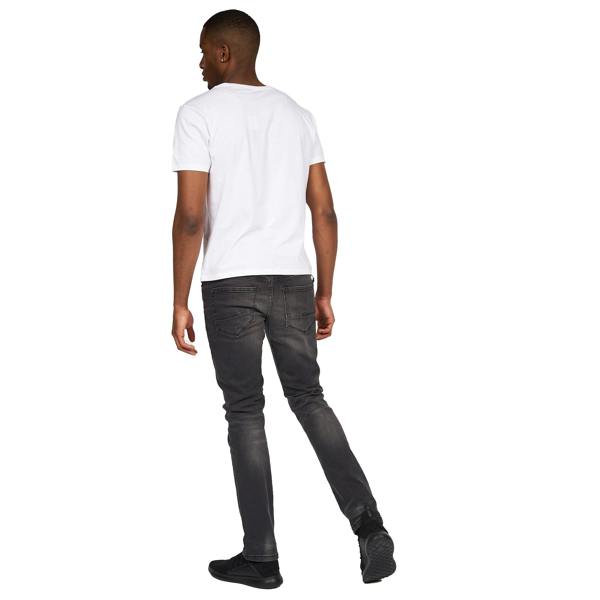 Crosshatch Mens Svelte Stretch Jeans - Dark Grey - 
