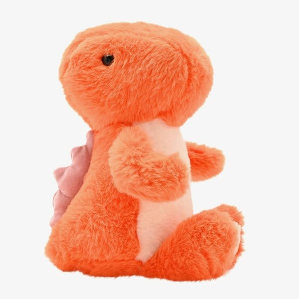 T. H. Baker Softies Daphne The Dinosaur Orange Soft Toy SOF130