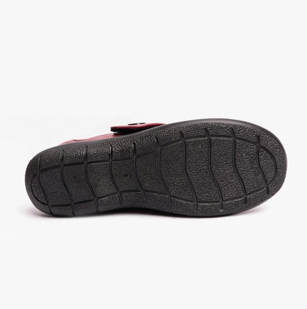 Dr Keller RITA Womens Casual Shoes Burgundy