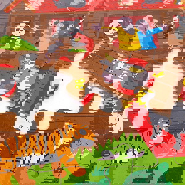 Bigjigs Toys Noah's Ark Floor Puzzle (48 piece)