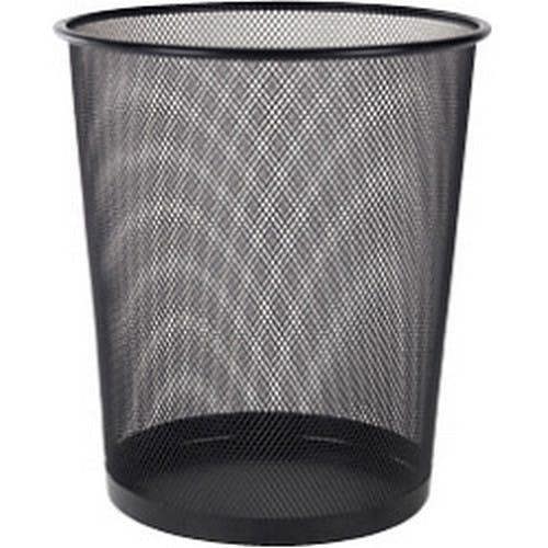 SupaHome Mesh Paper Bin - Black - 