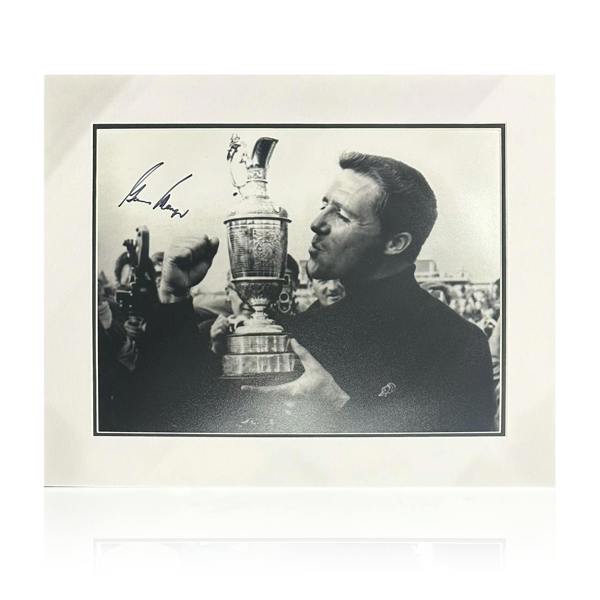 Gary Player Signed 16x12 Image Deluxe Mount