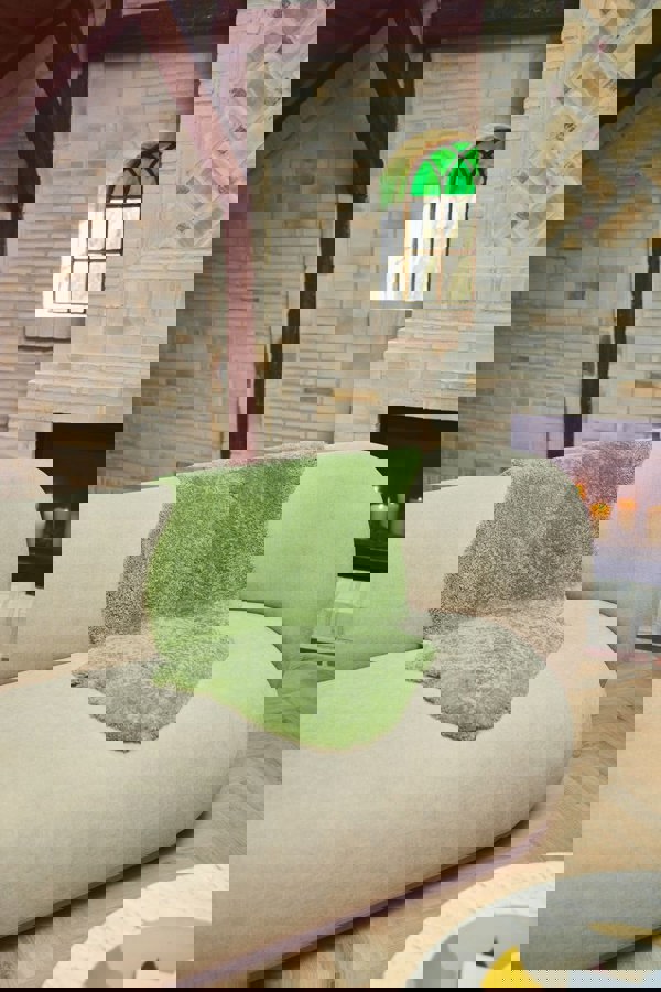 New Zealand Sheepskin | Short Curly Wool | Rug 90 cm Sage Green