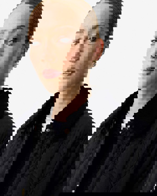 Hunter Witton Womens Quilted Jacket - Black