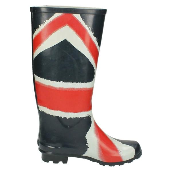 Spot On Ladies Spot On Union Flag Wellington Boots