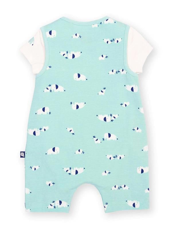 Kite Baby Organic Ele Time Dungaree Set