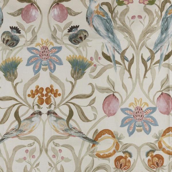 Kelmscott fabric close-up in Stone