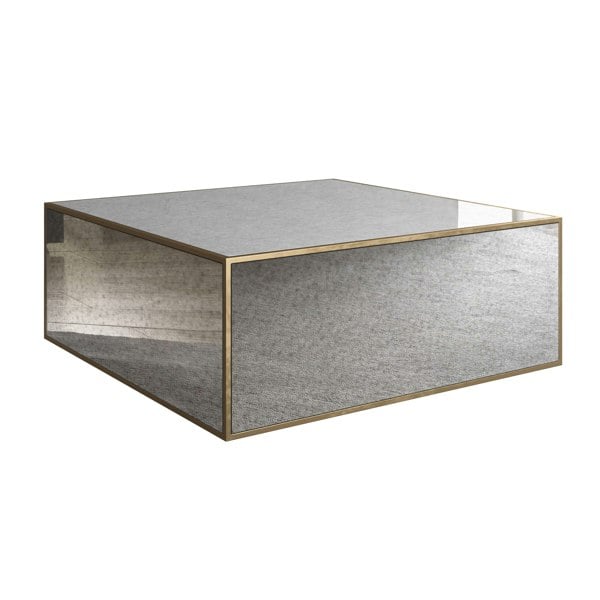 Furniture Edit Lana Mirrored Large Coffee Table