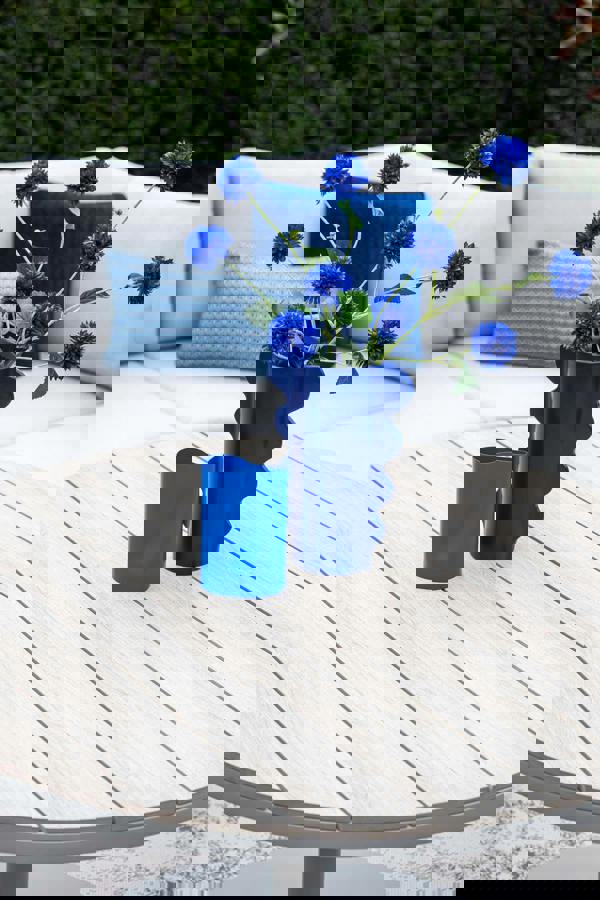 Garden Impressions Matera - Corner Sofa, Chair and High Round Table