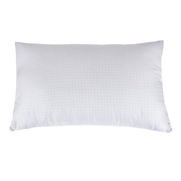HOMESCAPES Anti Stress Pillow Carbon Enriched Super Microfibre Extra Fill