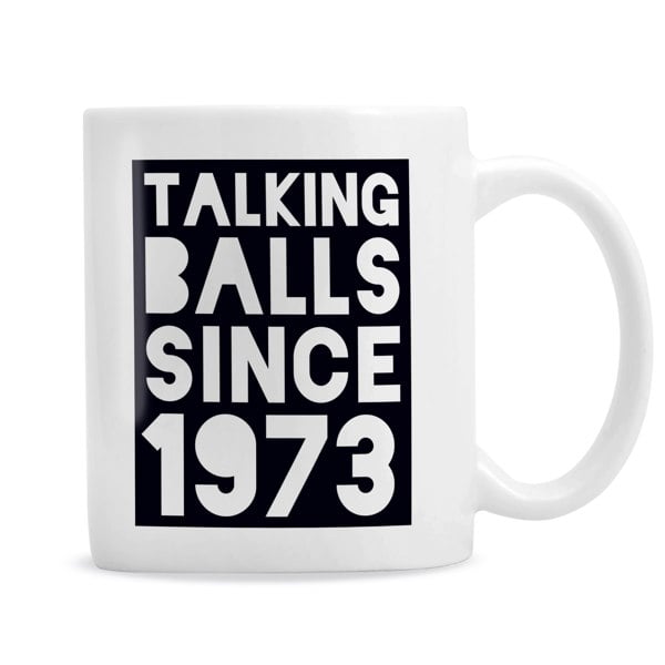Personalised Memento Company Personalised Talking Balls Since Mug