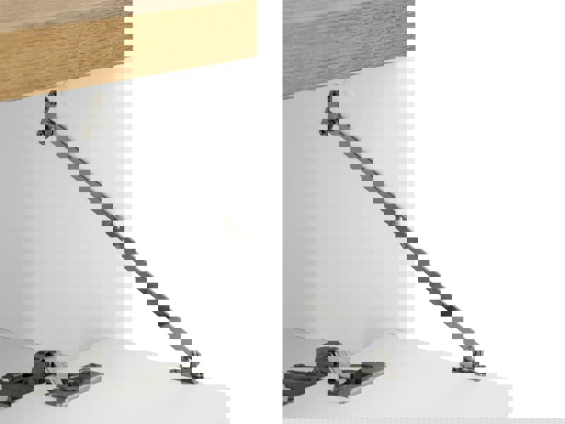 Dorel Home Thessa Sink Cabinet 60 1FL WhiteOak60x35x57cm