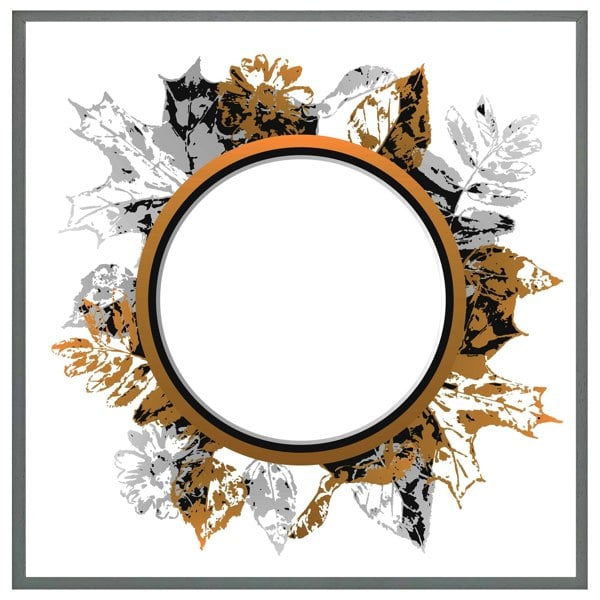 Benjamin Tate Design Paint print autumn decoration (Picutre Frame)