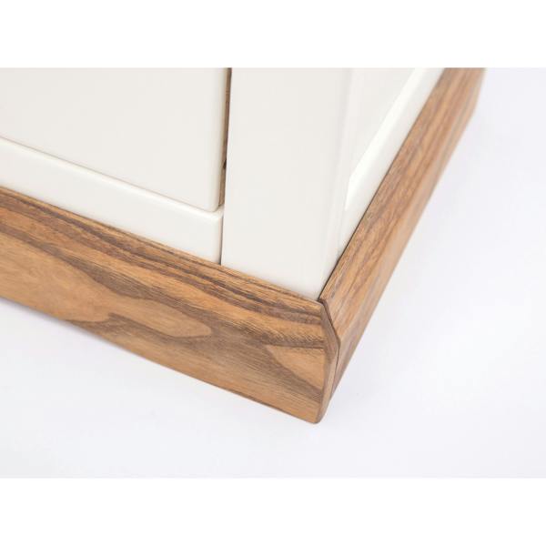 Cabinet Bits Tropea Off White Blanket Box Ottoman