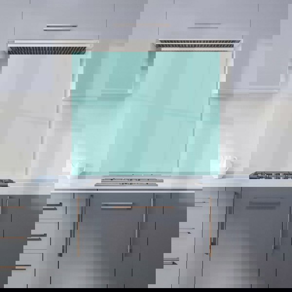 Warren Reed - Designer Robin Egg Blue Kitchen Splashback