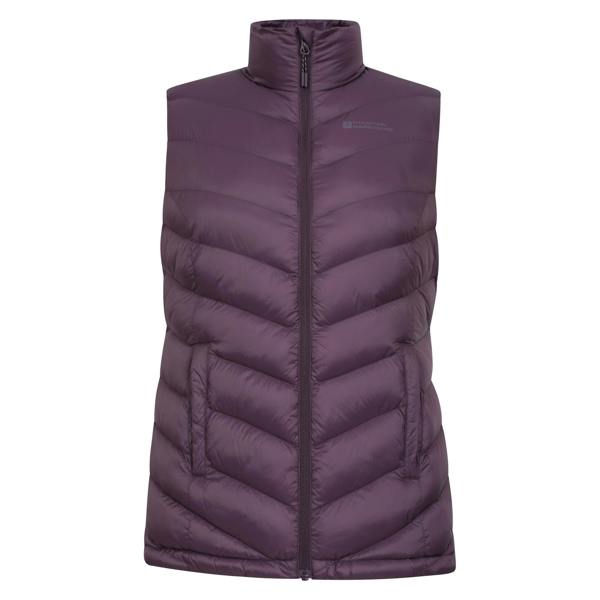 Mountain Warehouse Womens/Ladies Seasons Faux Fur Lined Gilet - Purple