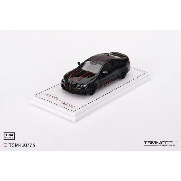 MCSlots BMW M4 CSL Black Sapphire 1:43 Scale TSM430775