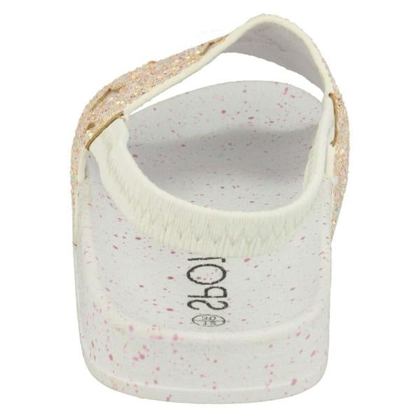 Spot On Girls Spot On Slingback Glitter Sliders