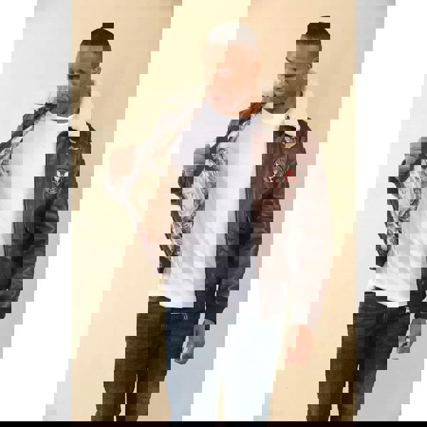 AERO-JET_jacket_Brown_3XL, AERO-JET_jacket_Brown_4XL, AERO-JET_jacket_Brown_5XL, AERO-JET_jacket_Brown_L, AERO-JET_jacket_Brown_M, AERO-JET_jacket_Brown_S, AERO-JET_jacket_Brown_XL, AERO-JET_jacket_Brown_XS, AERO-JET_jacket_Brown_XXL